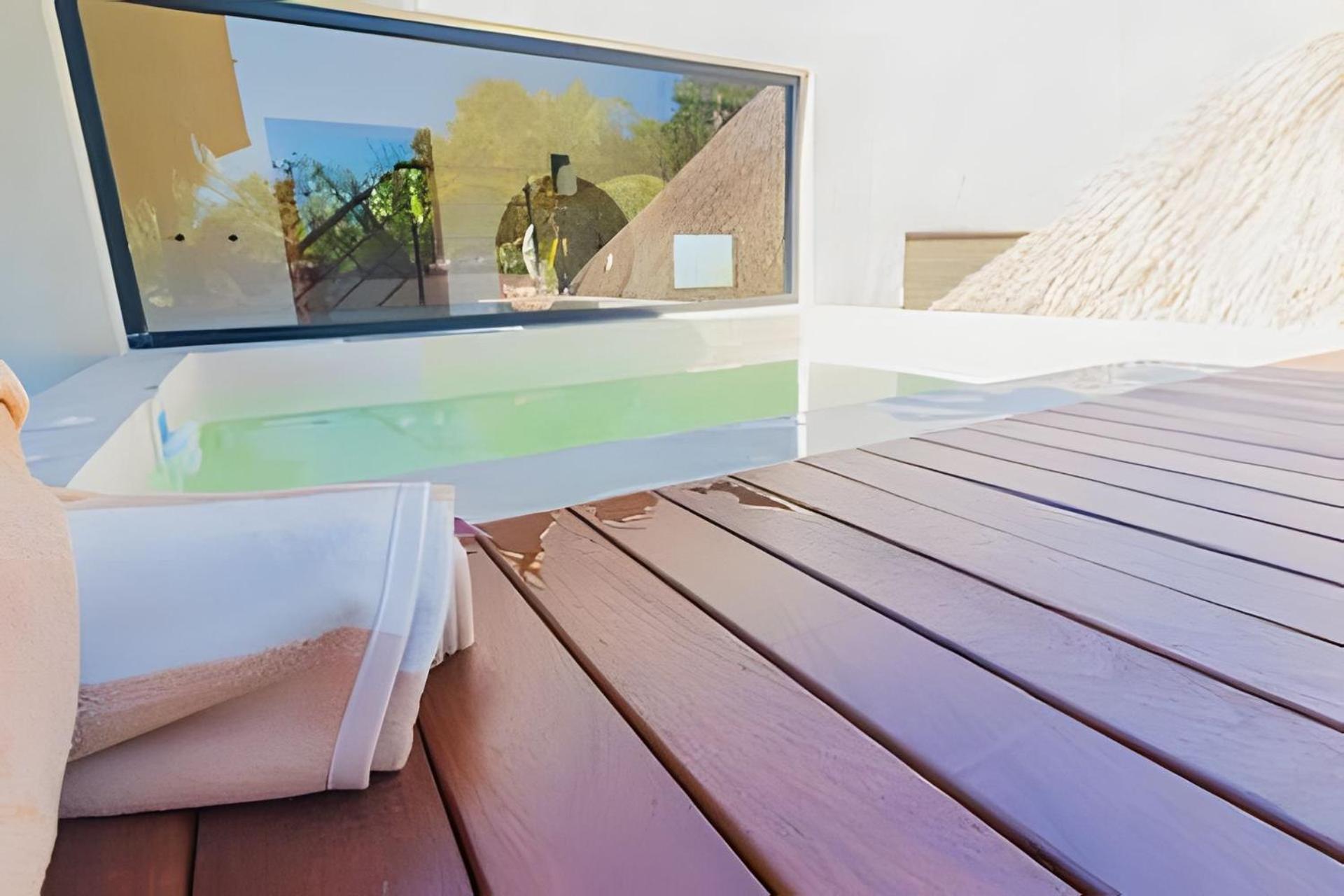 Casa De Piedra - Departamentos Bacalar- Apartment ภายนอก รูปภาพ